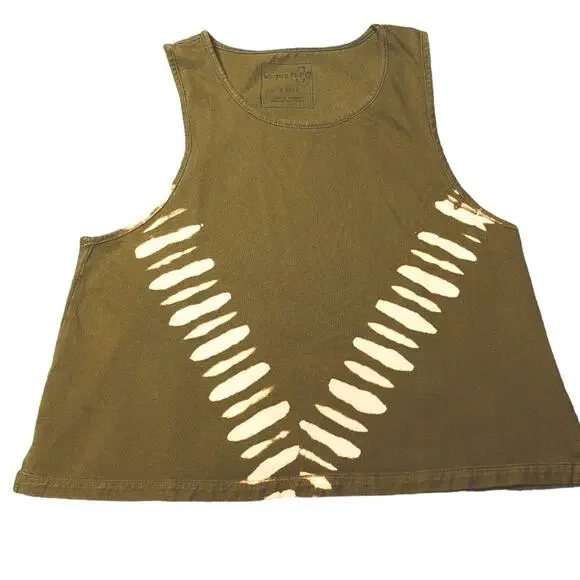 We The Free People Del Rey Tie Dye Tank Top Women XS Boho Festival Grunge Retro - Picture 10 of 10